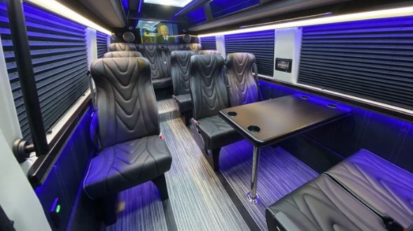 18 passenger sprinter van interior lafayette