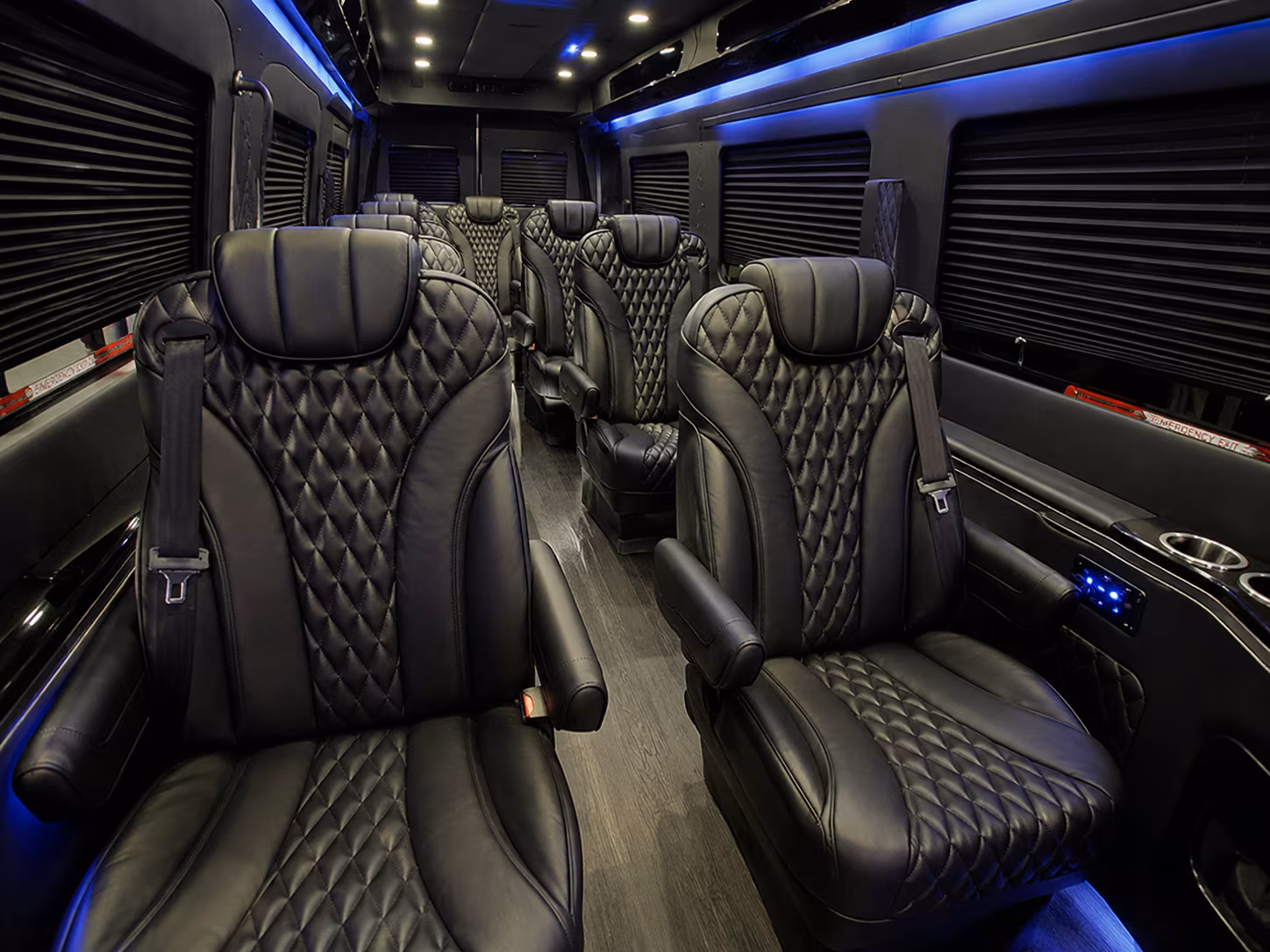 lafayette 10 passenger sprinter van inside
