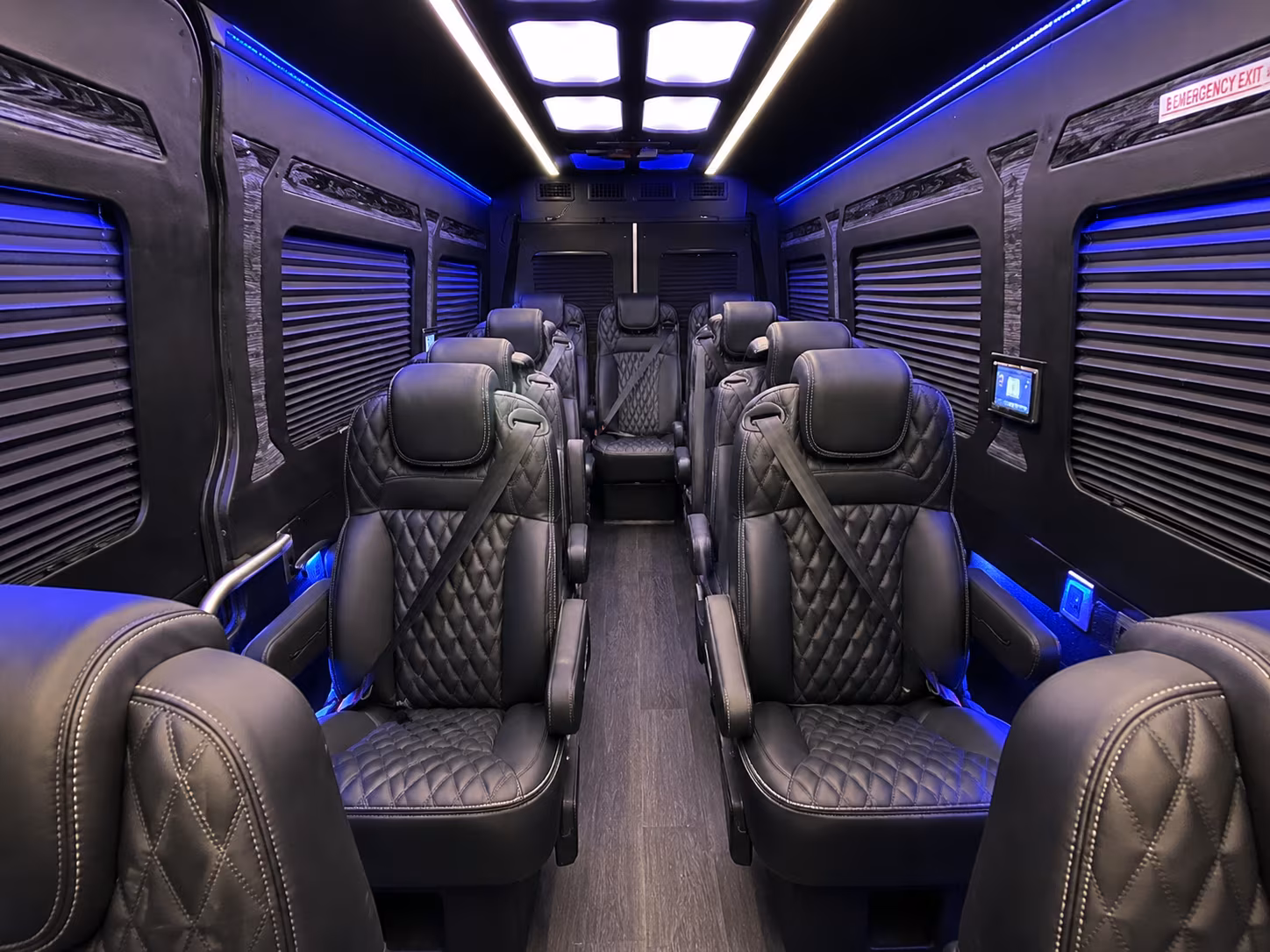 lafayette 12 passenger sprinter van inside