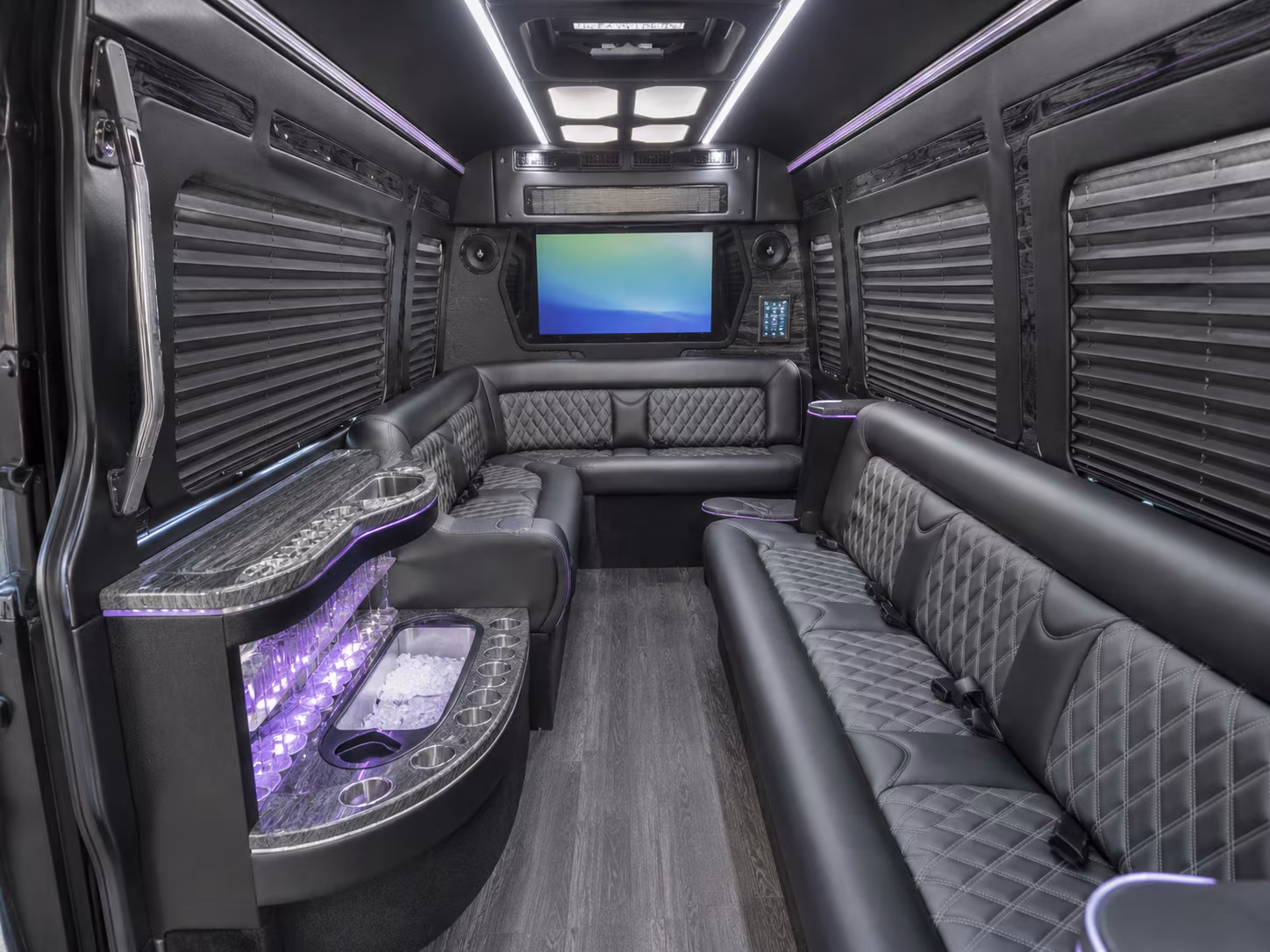 lafayette sprinter limousine interior