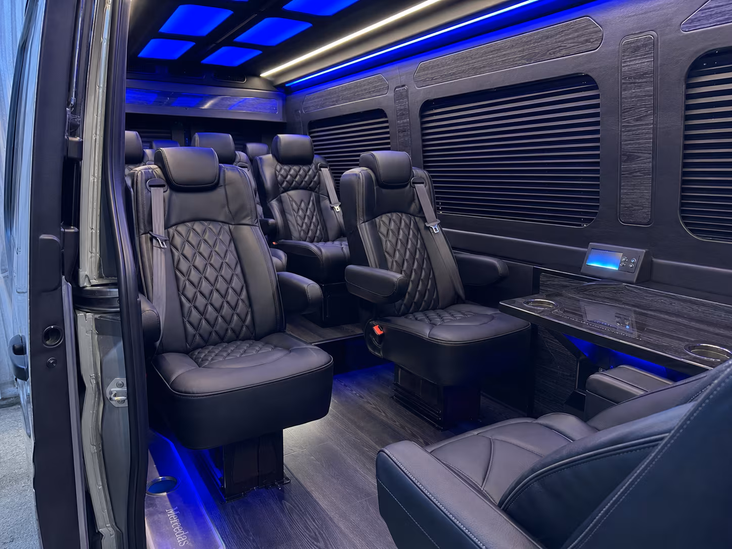 sprinter van transportation for groups and events across lafayette